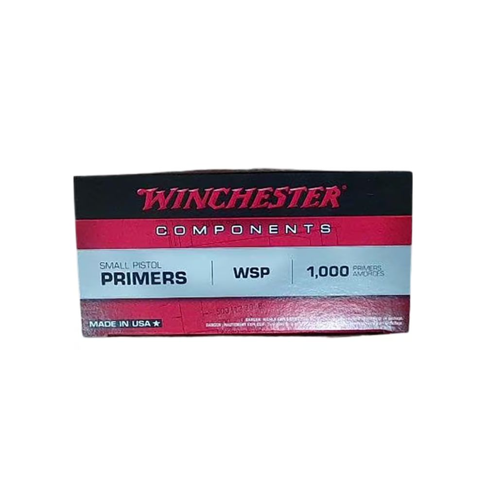 Winchester Small Pistol Primers #1-1/2