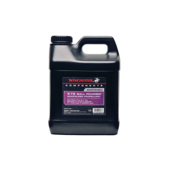 Winchester 572 Smokeless Gun Powder - Versatile Powder for Shotgun and Handgun Reloading
