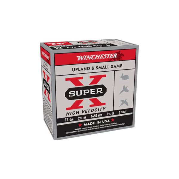 Winchester Super X High Velocity 12 Gauge Ammo - Reliable Performance, Long Range