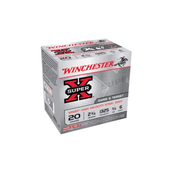 Winchester Super X Xpert 20 Gauge Steel Ammo | High-Performance Shotshells for Game and Target